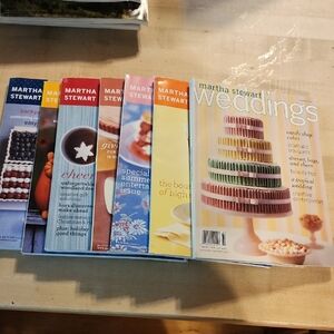Martha Stewart Colorful Magazine Lot Of 7 2002 & 2003